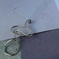 Chunky Wire Knot Pendant - Image 2