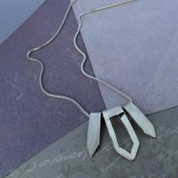 Multi Drop Pendant on Snake Chain - Image 3