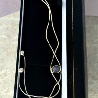 Triplet Opal Snake Chain Necklace - Image 2